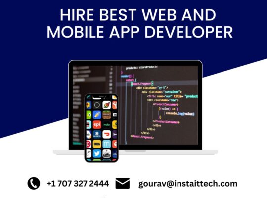 Hire Best Web and Mobile App Developer- InstaIT Te
