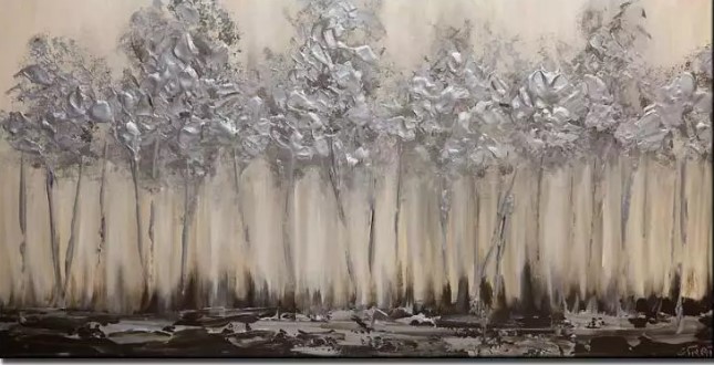 Buy handmade forest paintings by Osnat Tzadok